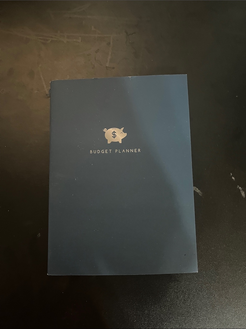 Budget Planner Notebook - Navy Blue